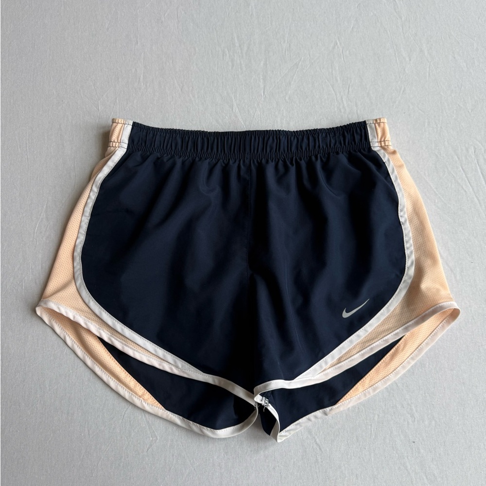 Nike Navy Blue Dry-Fit Athletic Shorts